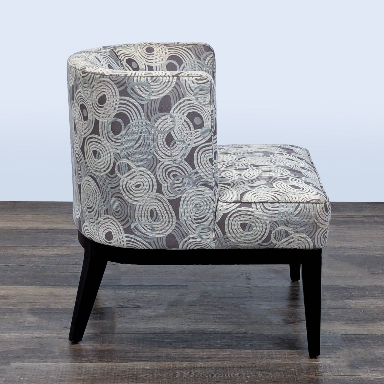 Crate & Barrel Grayson Barrel Back Chairn - image-2