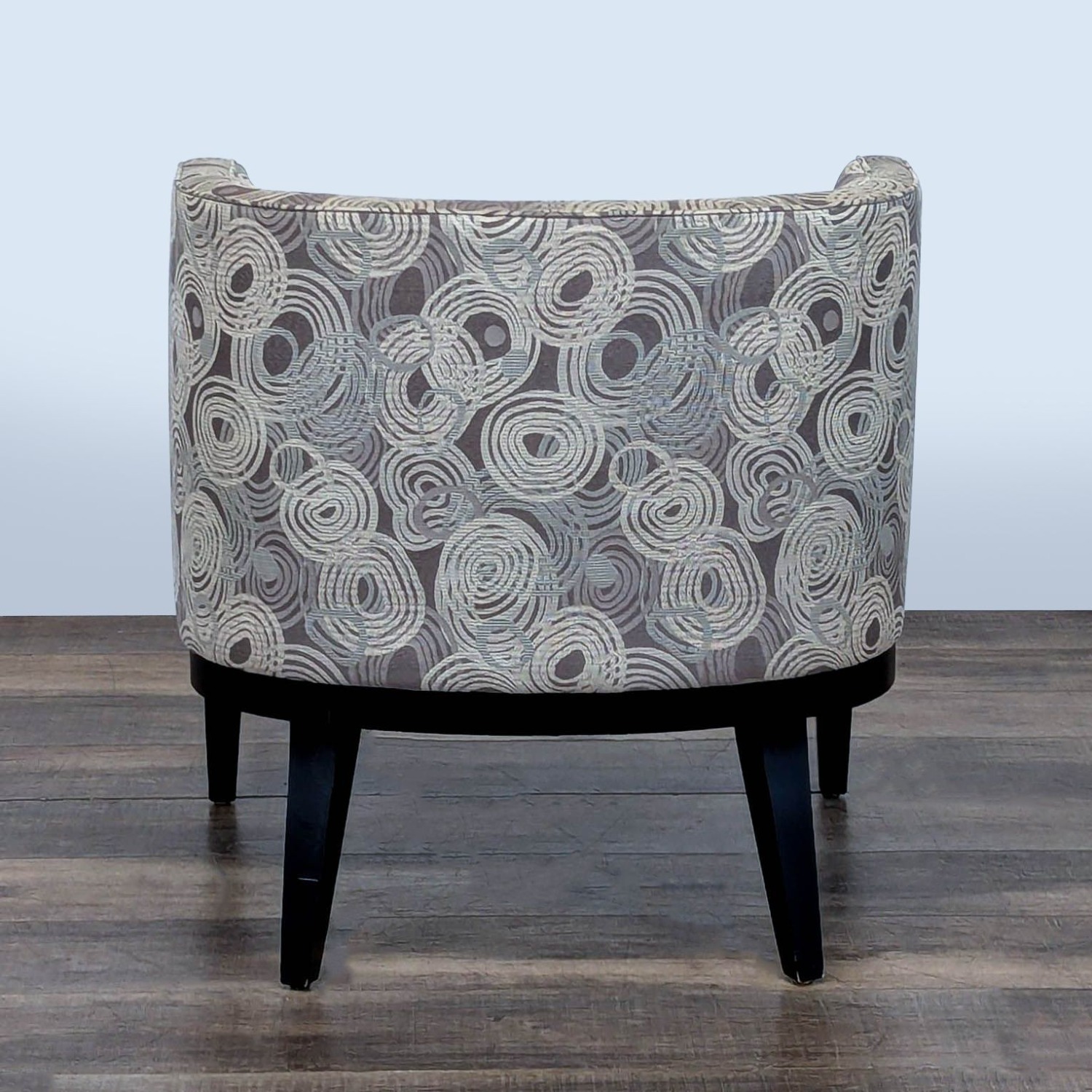 Crate & Barrel Grayson Barrel Back Chairn - image-3