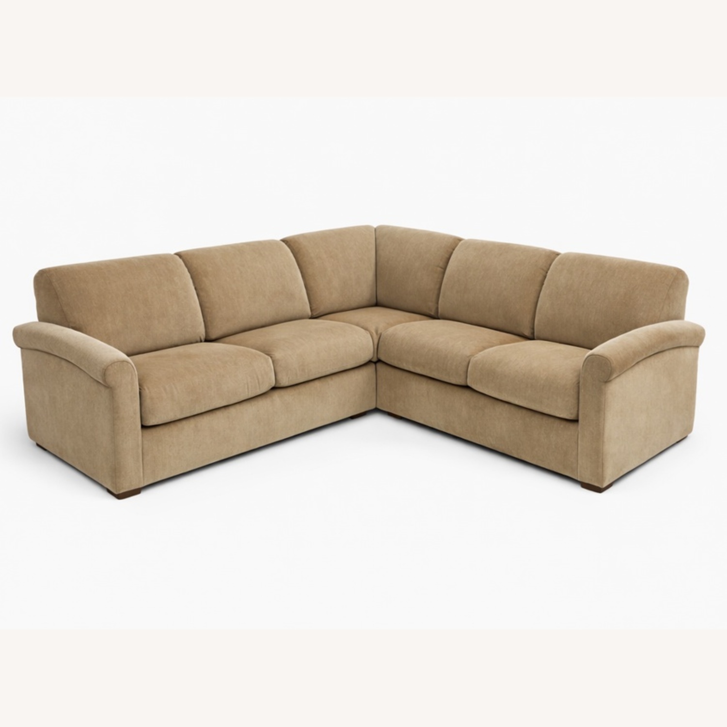 Pompanoosuc Mills Rupert Light Brown 2 Piece Sectional - image-6