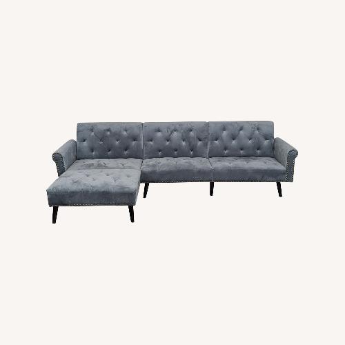 Used Veryke L-Shaped Sectional Sofa with Convertible  for sale on AptDeco