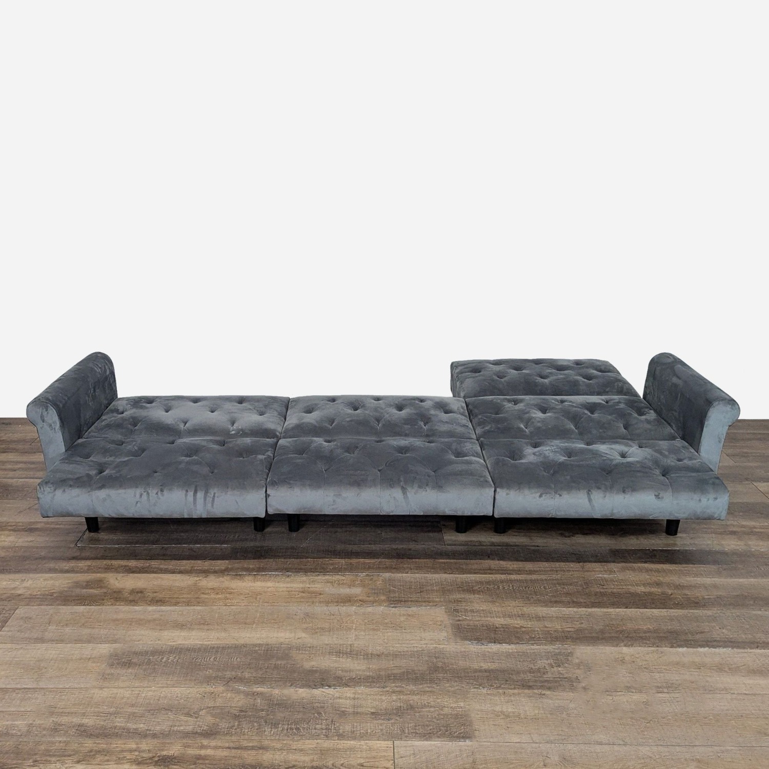 Veryke L-Shaped Sectional Sofa with Convertible  - image-4