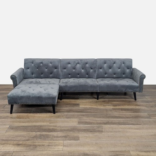 Used Veryke L-Shaped Sectional Sofa with Convertible  for sale on AptDeco