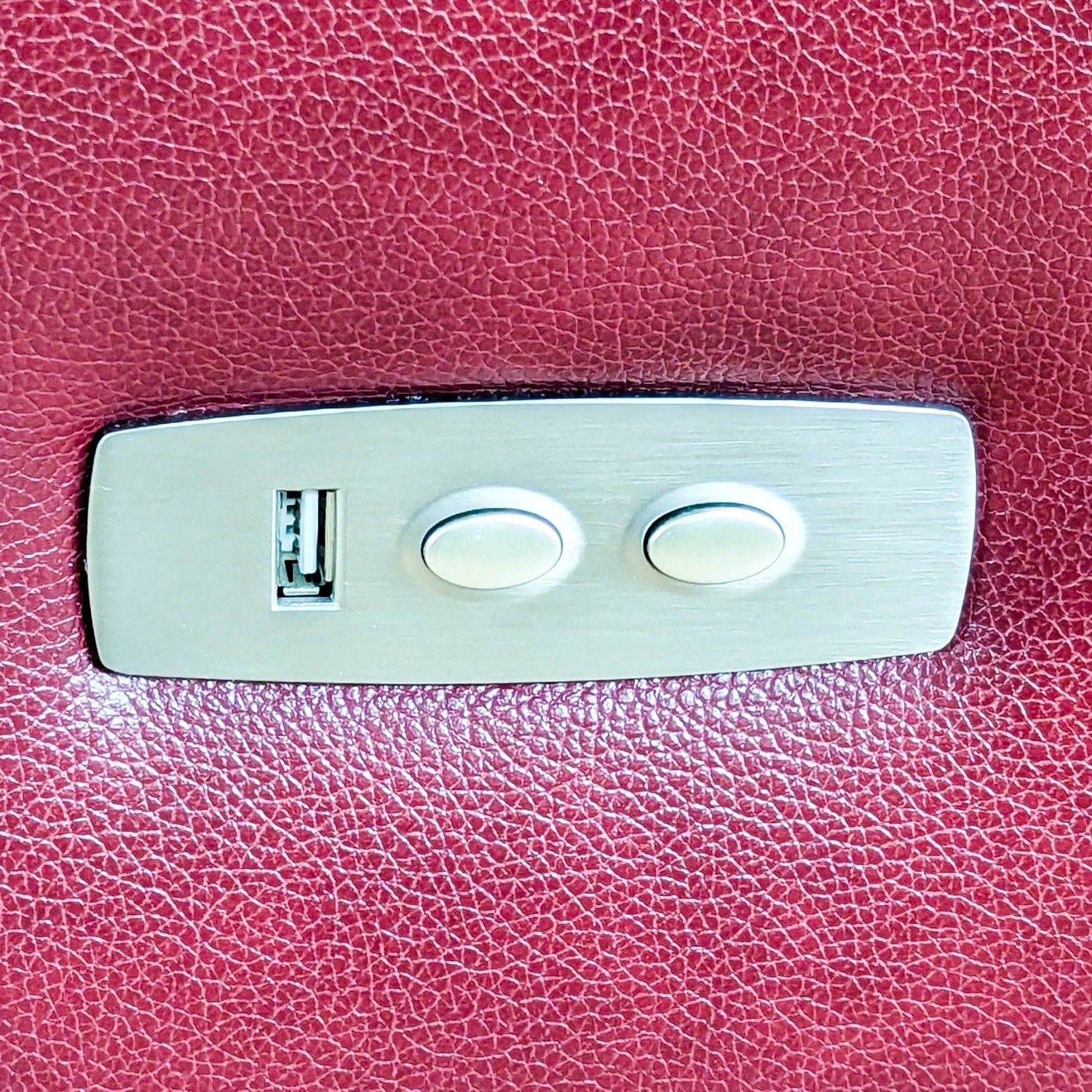 La-Z-Boy Maroon Leather Power Reclining Loveseat - image-10