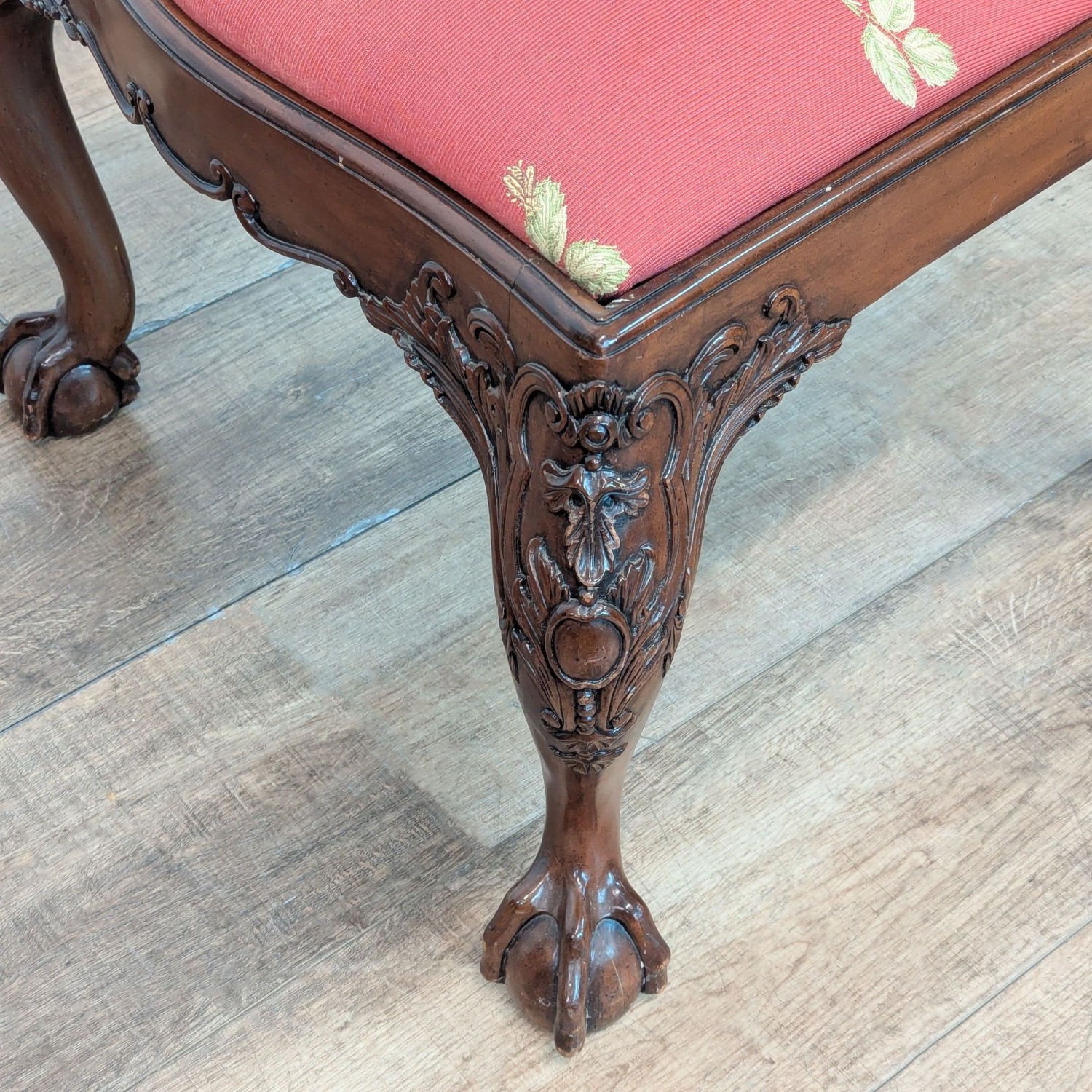 Vintage Henredon Set of Eight English Chippendale  - image-5