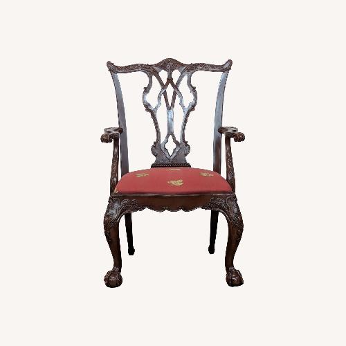 Used Vintage Henredon Set of Eight English Chippendale  for sale on AptDeco