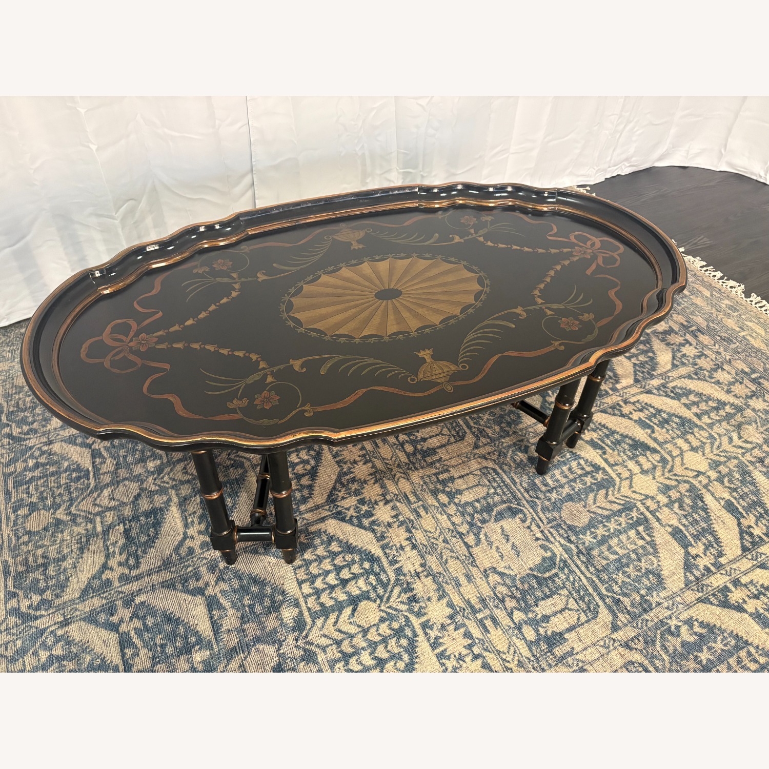 Maitland Smith Neoclassical Coffee Table - image-9
