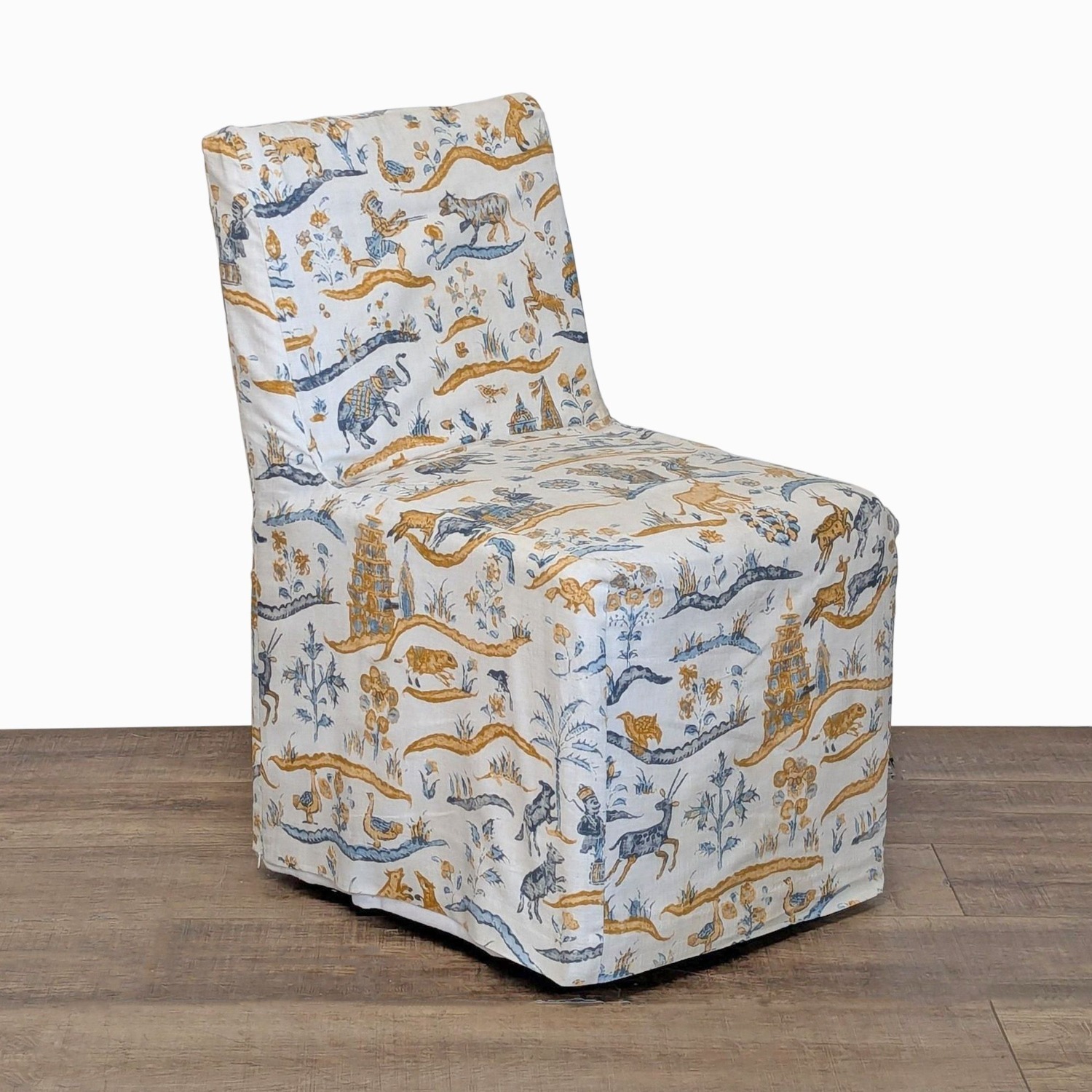 Restoration Hardware Slipcovered Chair  - image-8