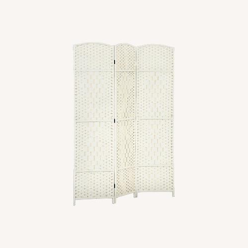 Used Amazon White Polyurethane Room Divider for sale on AptDeco