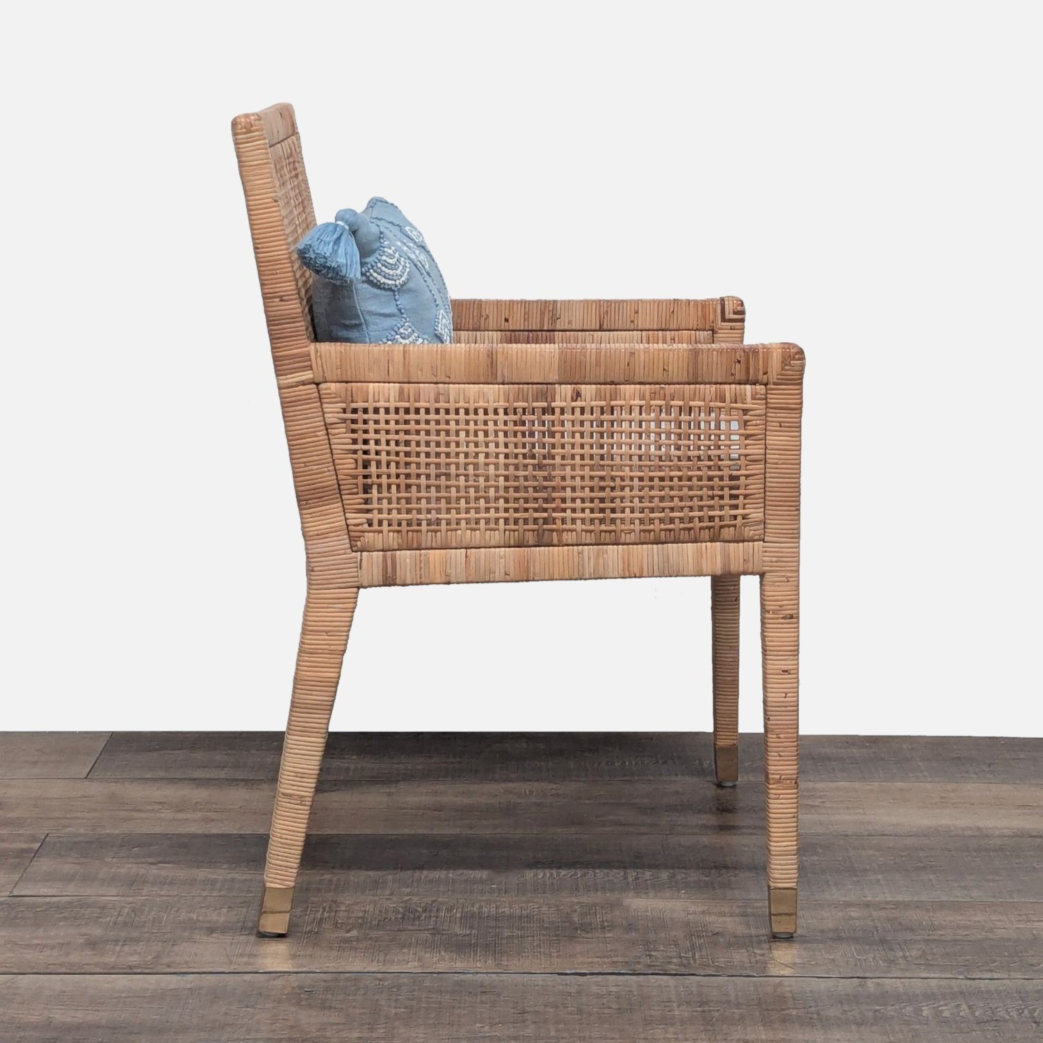 Serena and Lily Balboa Rattan Armchair - image-2
