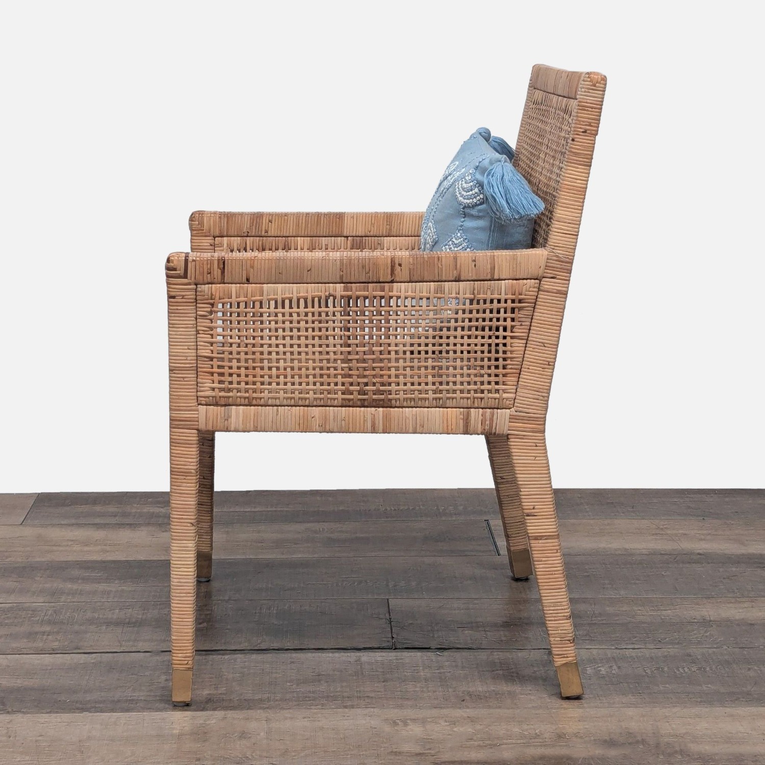 Serena and Lily Balboa Rattan Armchair - image-3