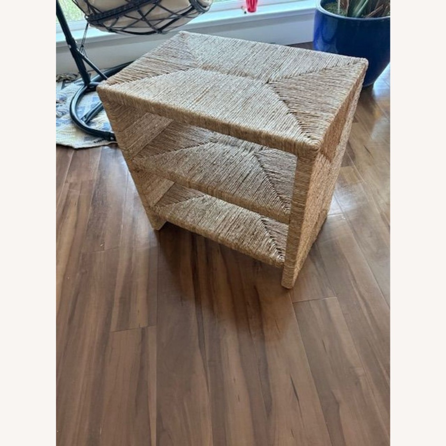 Pottery Barn Malibu Woven Nightstand - image-1