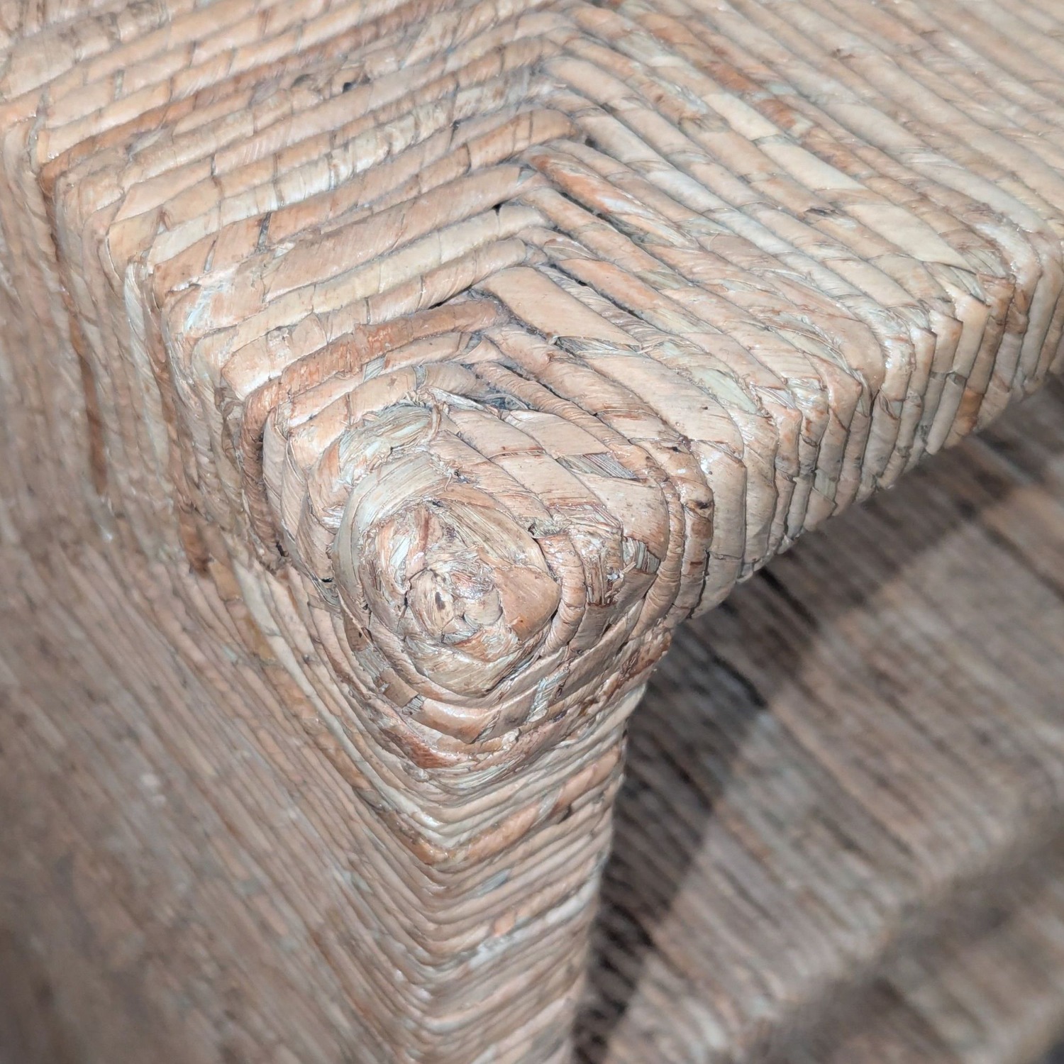 Pottery Barn Malibu Woven Nightstand - image-5