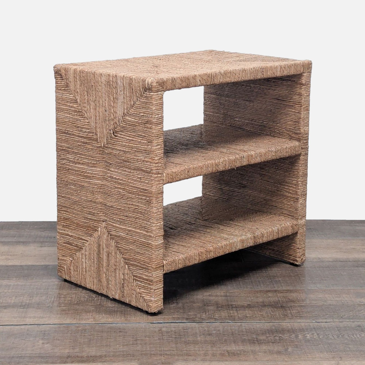 Pottery Barn Malibu Woven Nightstand - image-2