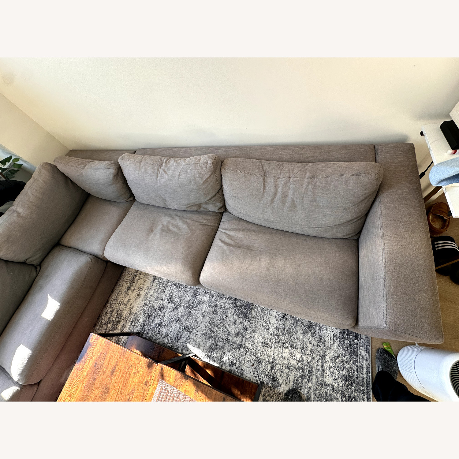 Design Within Reach Reid Corner Sectional 9'x9' - image-6