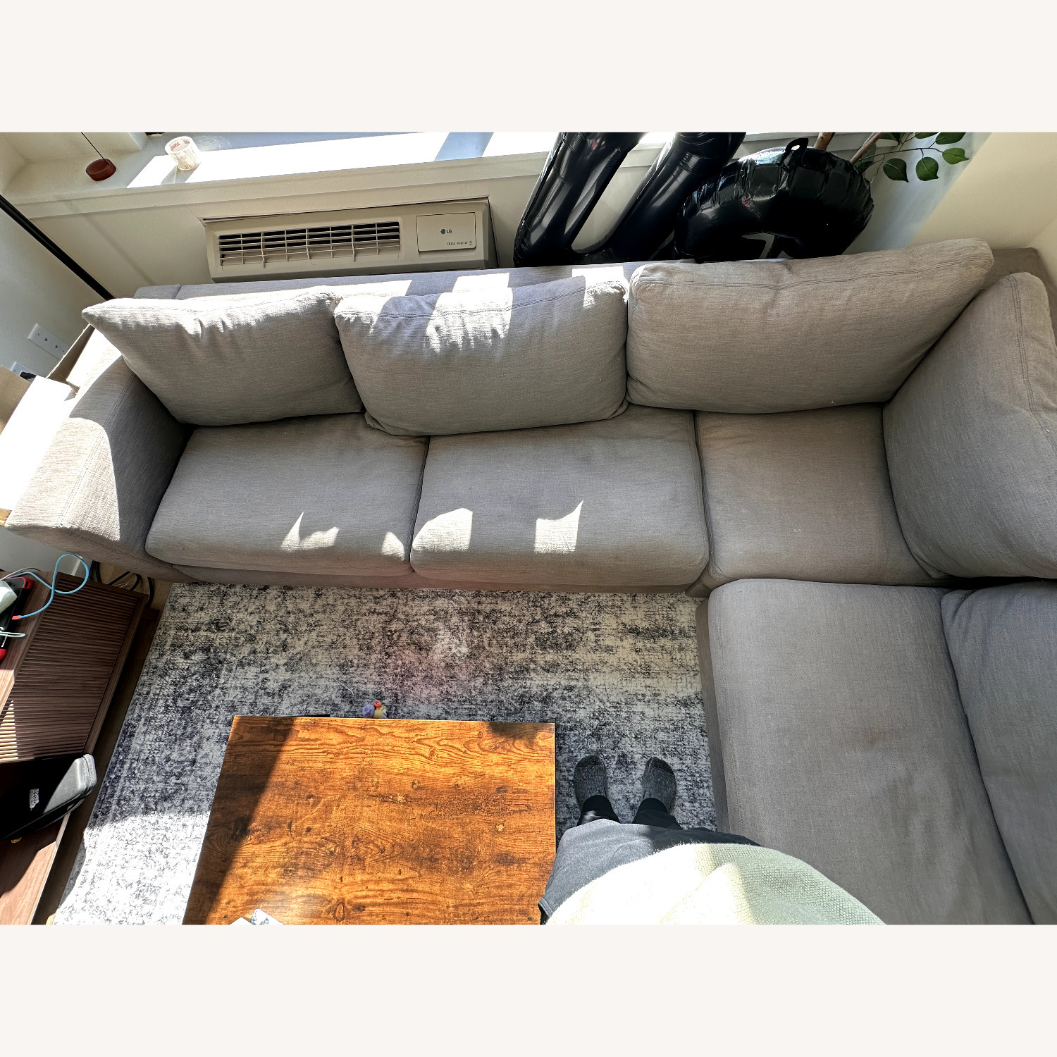 Design Within Reach Reid Corner Sectional 9'x9' - image-5