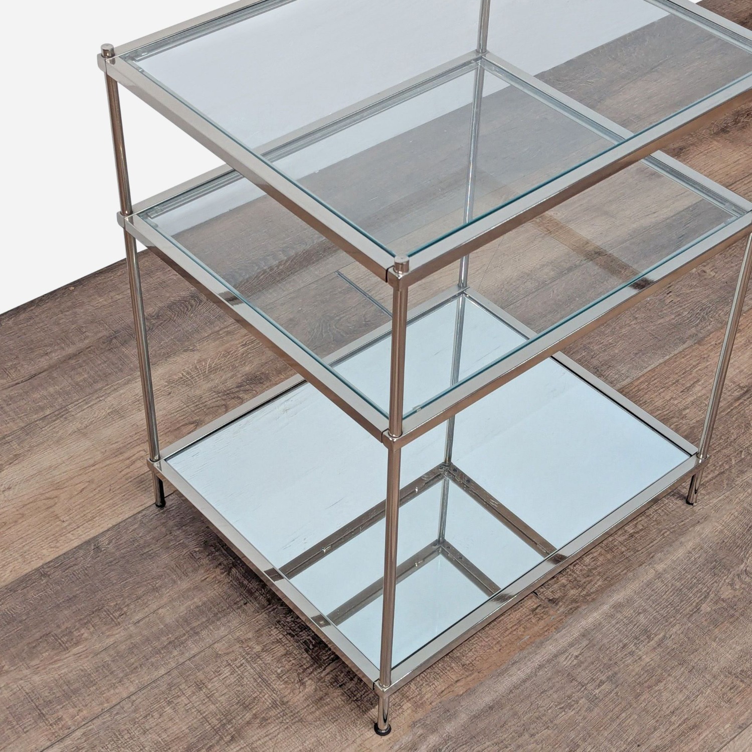 Crate & Barrel Three Shelf End Table - image-6