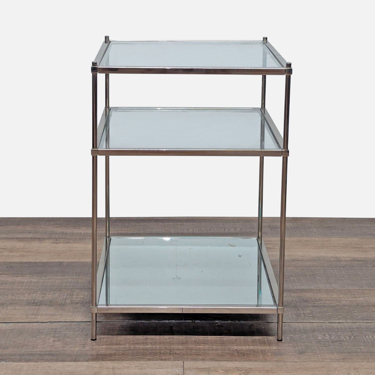 Crate & Barrel Three Shelf End Table - image-4