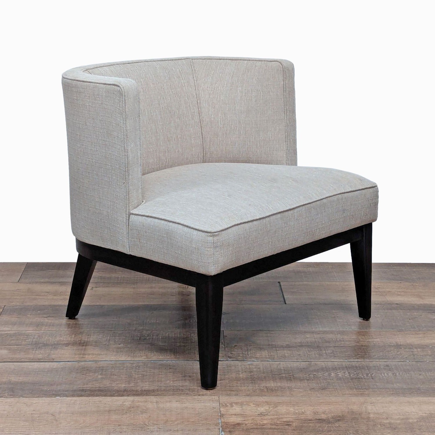 Crate and Barrel Grayson Bartel Back Chair - image-3
