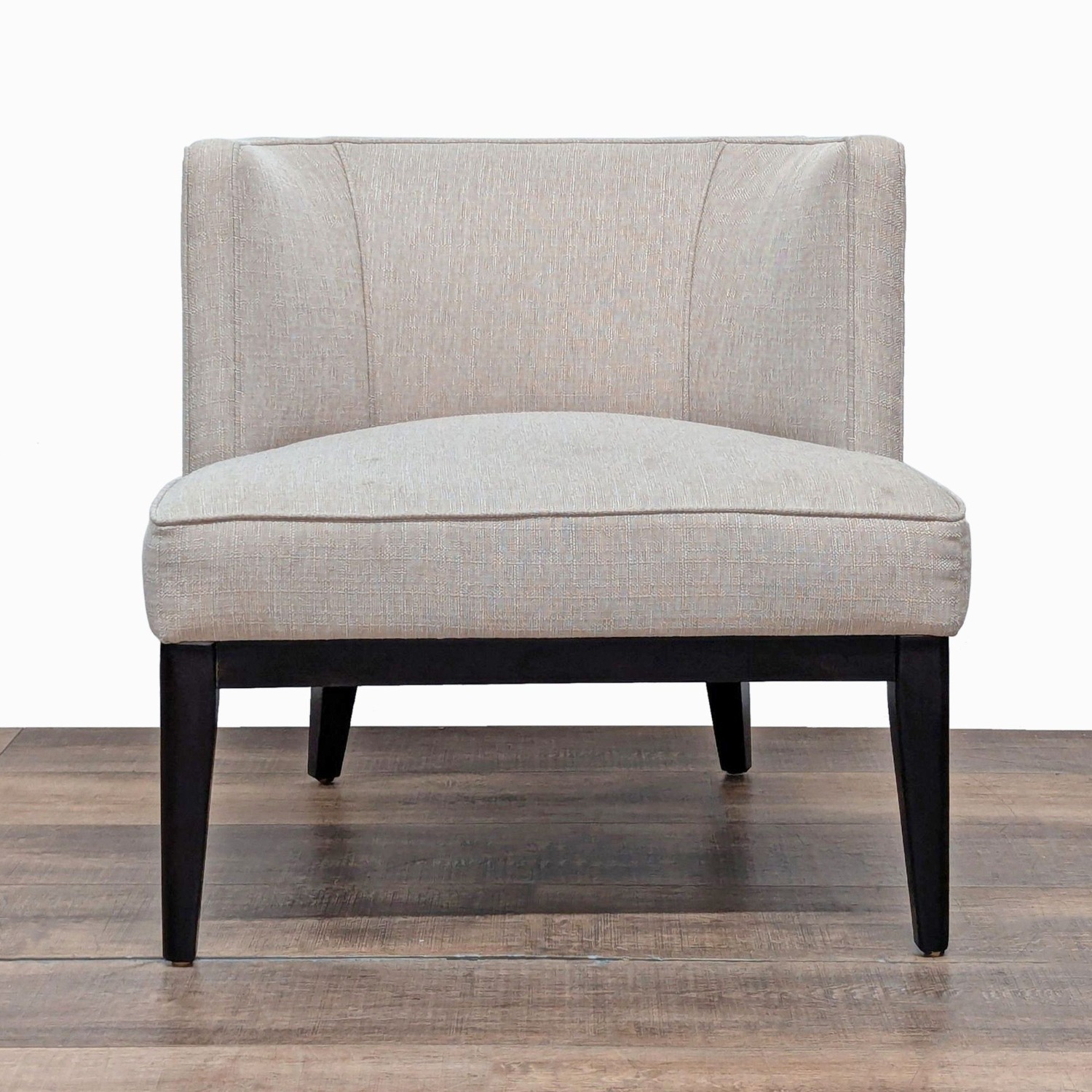 Crate and Barrel Grayson Bartel Back Chair - image-2