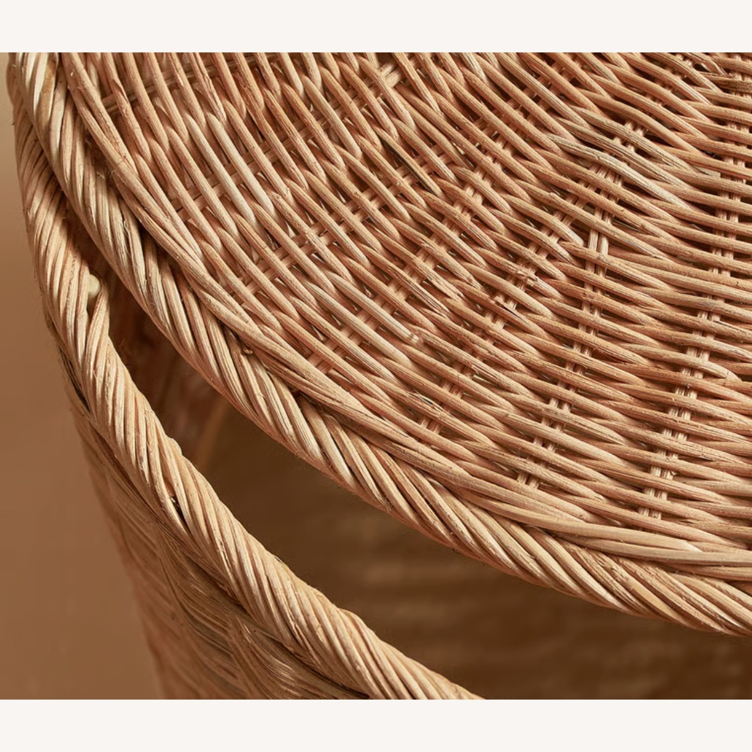 IKEA Ottoman with Storage Handmade Rattan - image-3