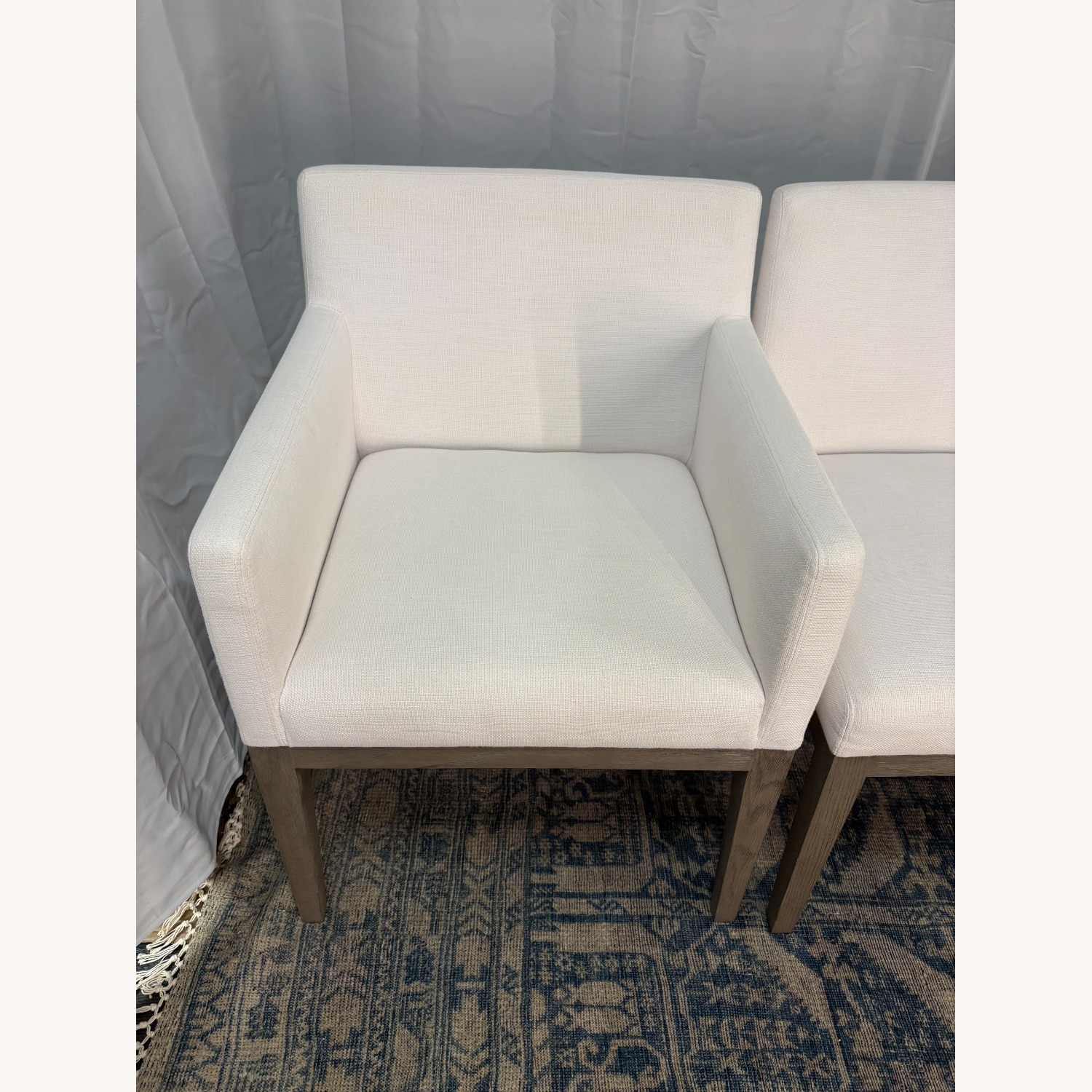 Restoration Hardware Morgan Fabric Dining Chair Set - image-18