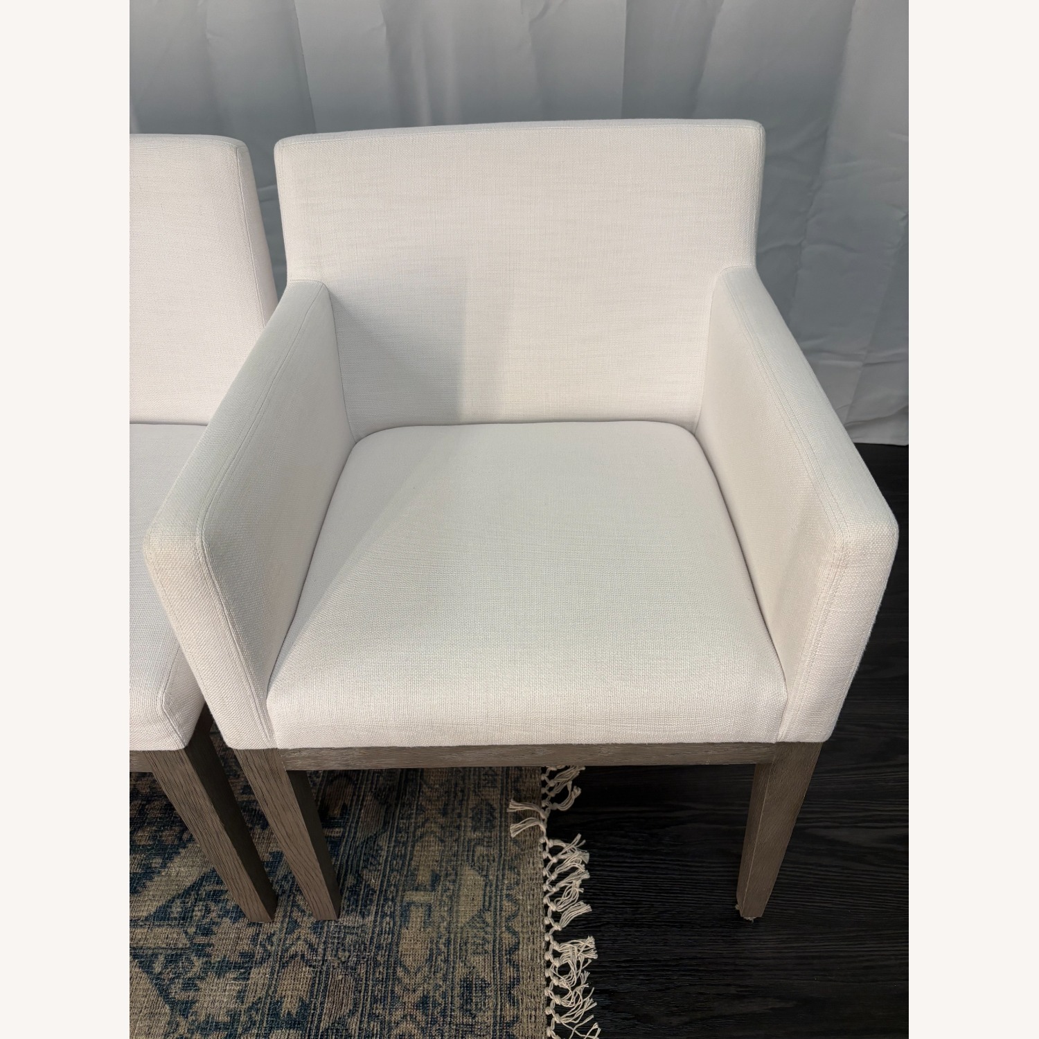 Restoration Hardware Morgan Fabric Dining Chair Set - image-27
