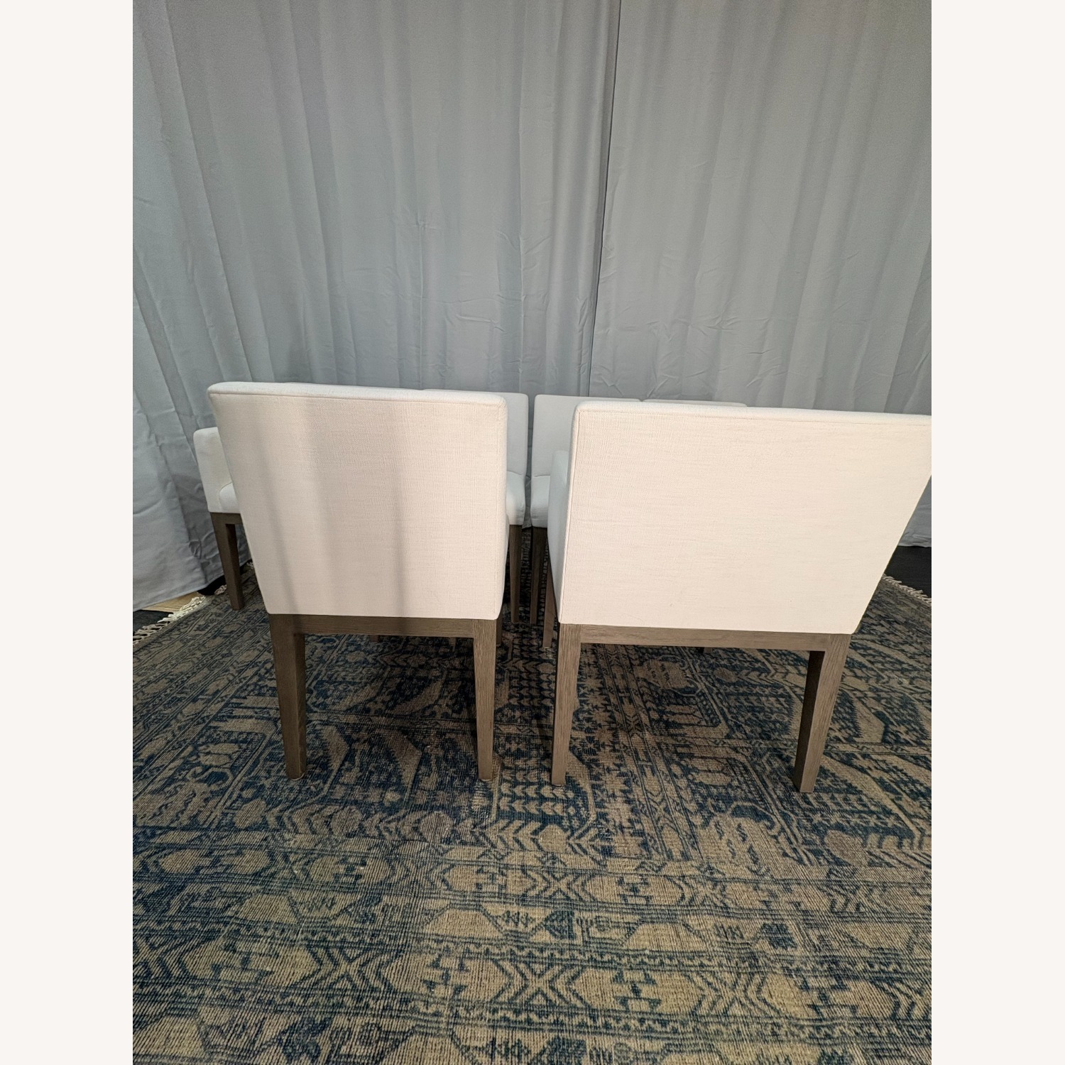 Restoration Hardware Morgan Fabric Dining Chair Set - image-17