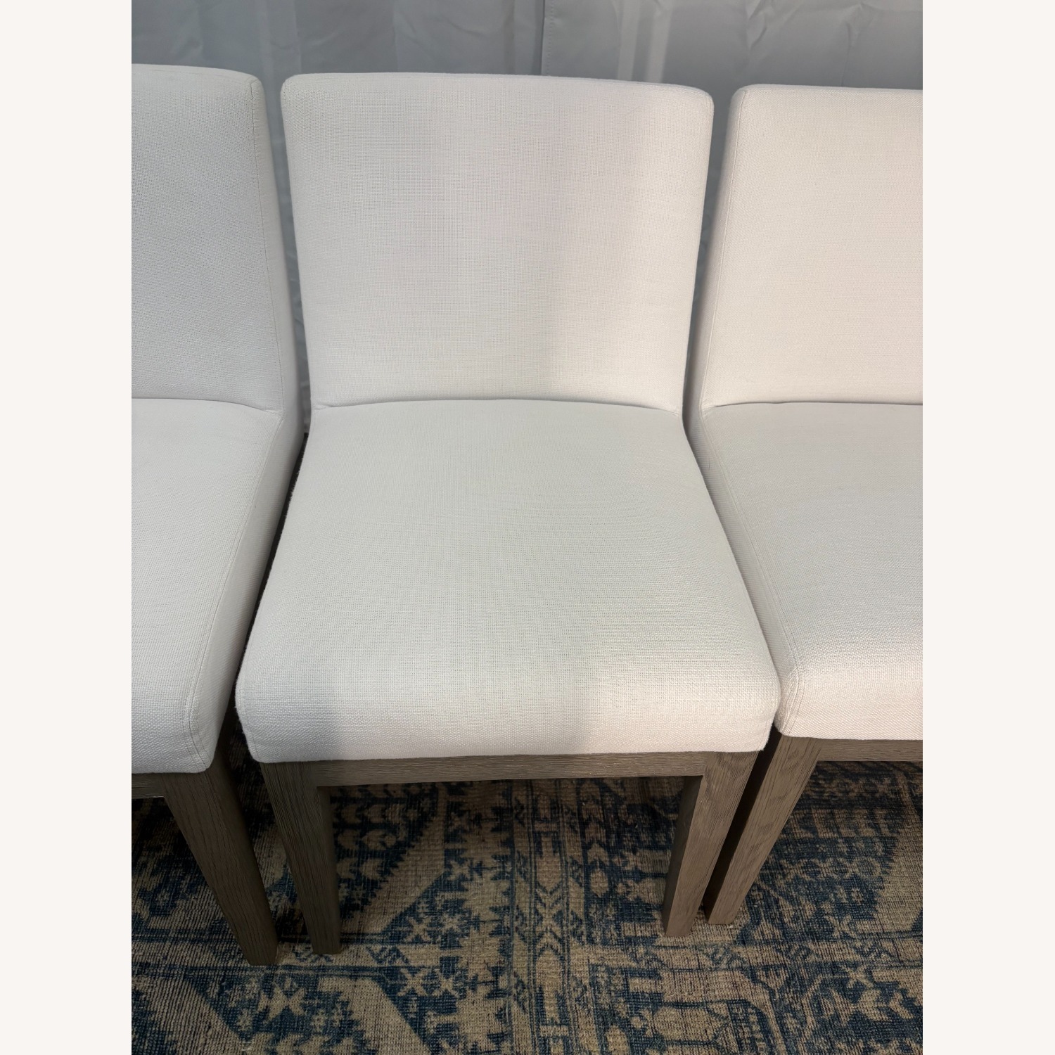 Restoration Hardware Morgan Fabric Dining Chair Set - image-22