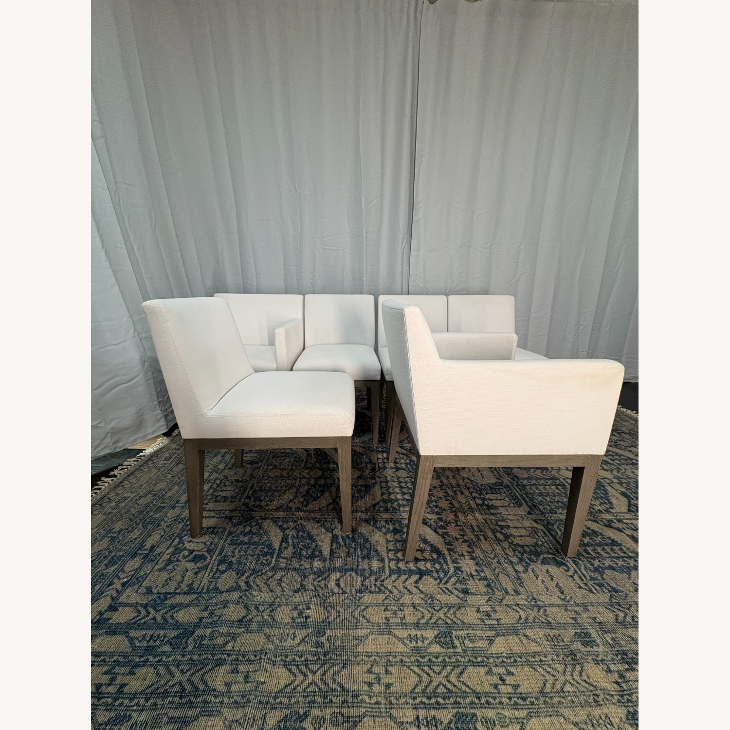 Restoration Hardware Morgan Fabric Dining Chair Set - image-15