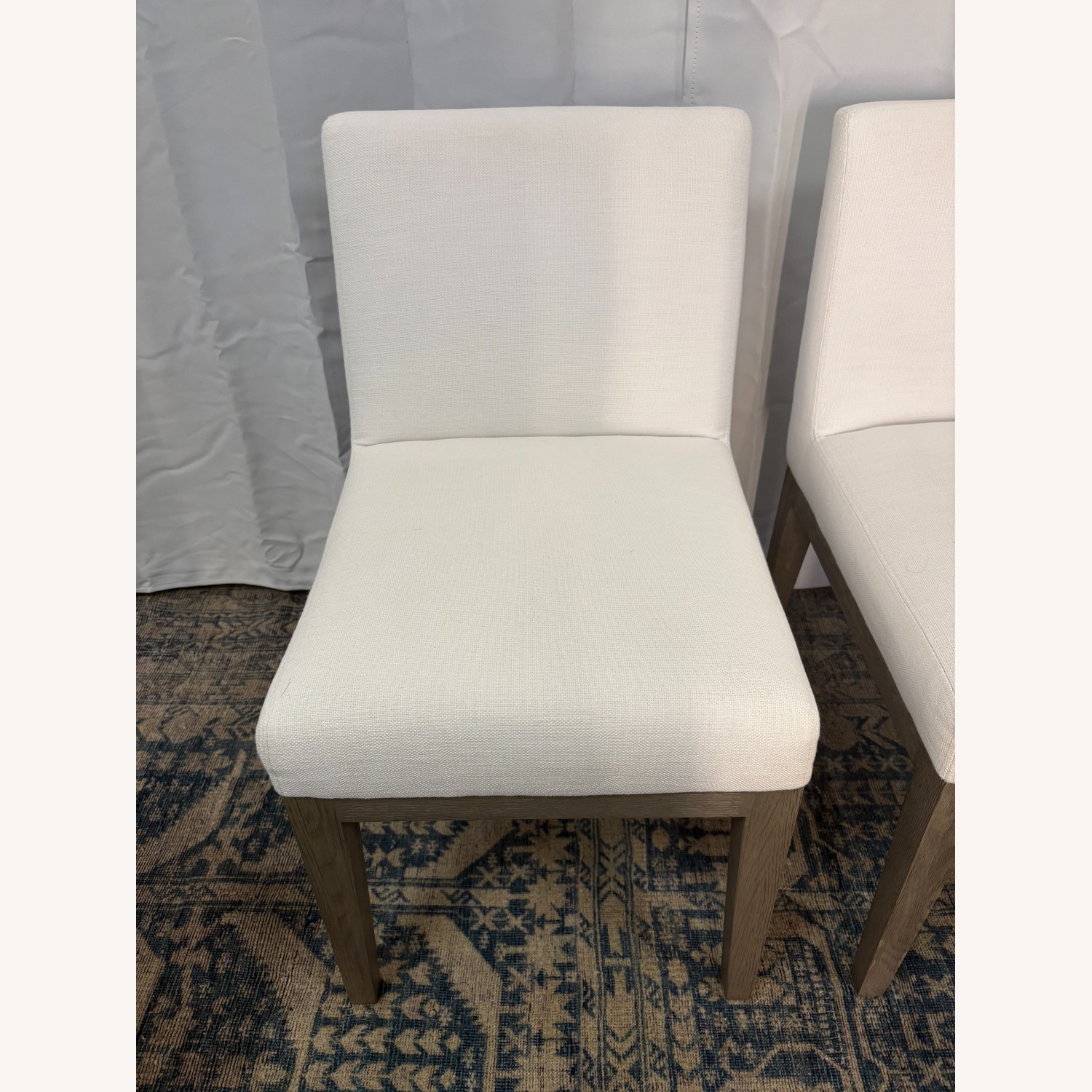 Restoration Hardware Morgan Fabric Dining Chair Set - image-10