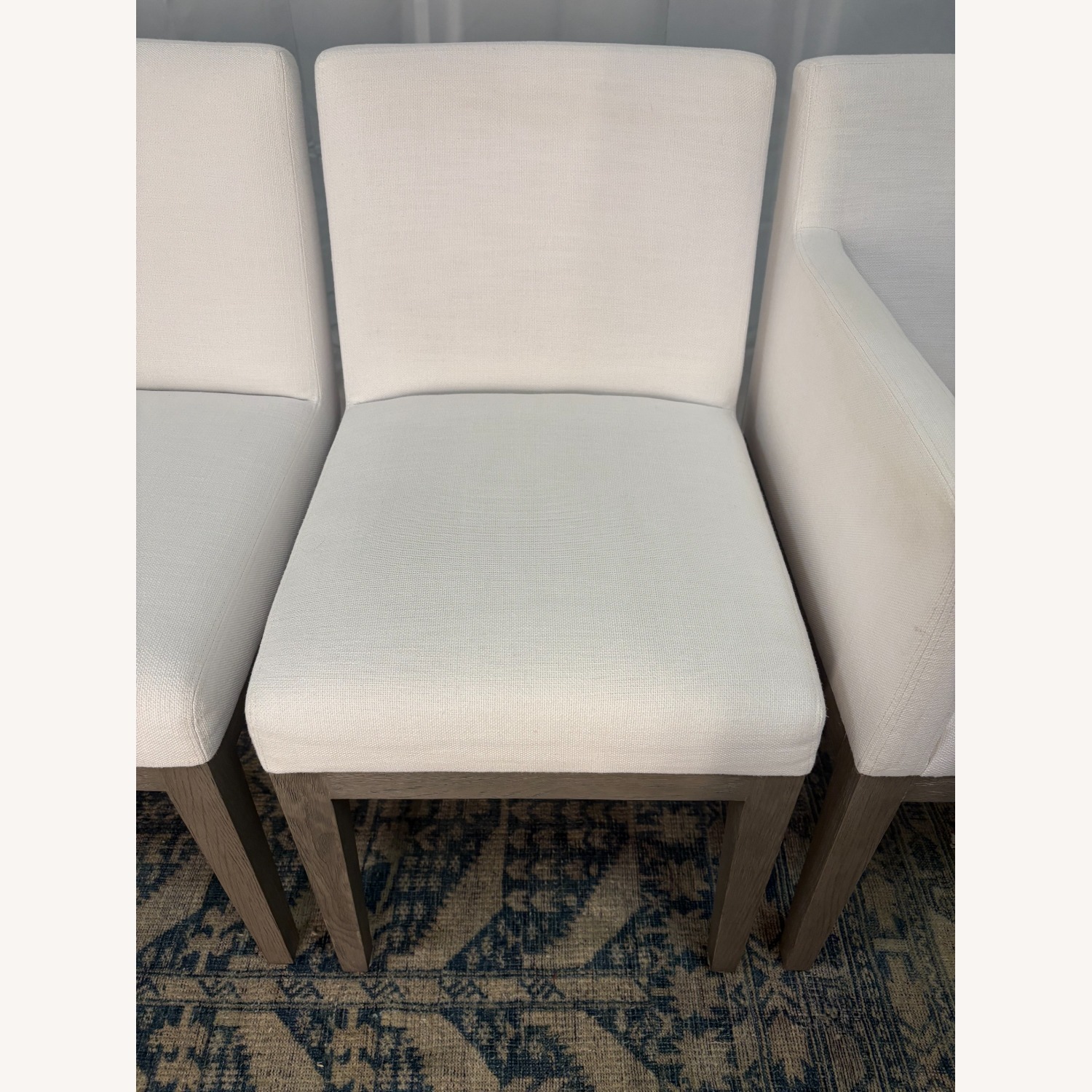 Restoration Hardware Morgan Fabric Dining Chair Set - image-24