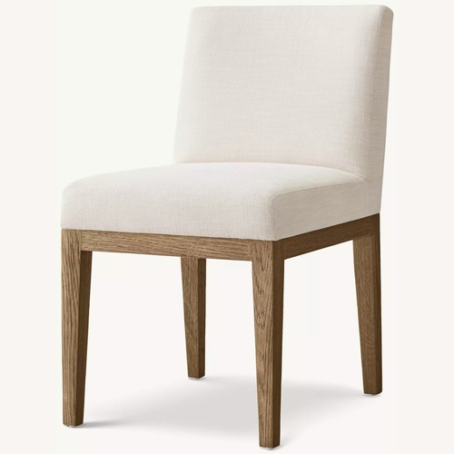 Used Restoration Hardware Morgan Fabric Dining Chair Set for sale on AptDeco