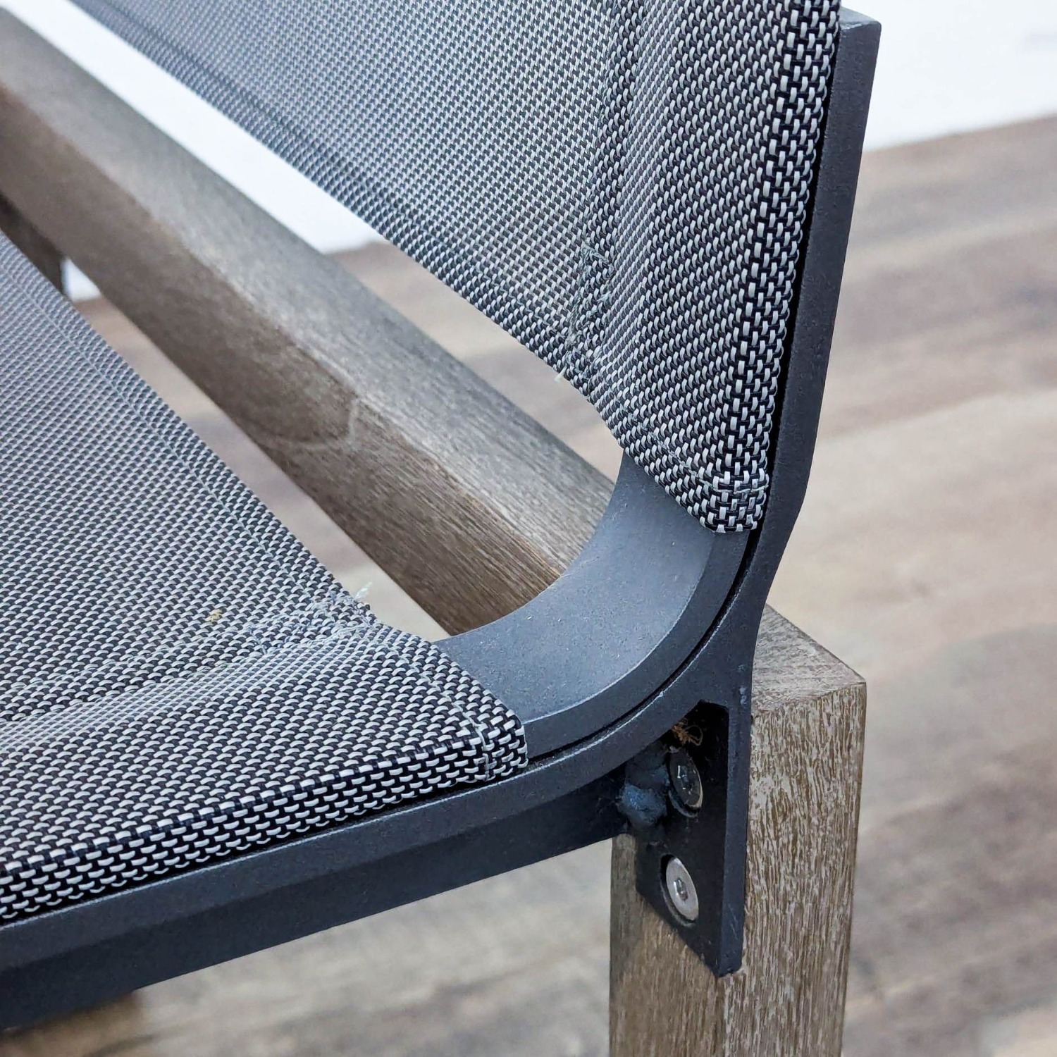 Restoration Hardware Aegean Teak and Mesh - image-5