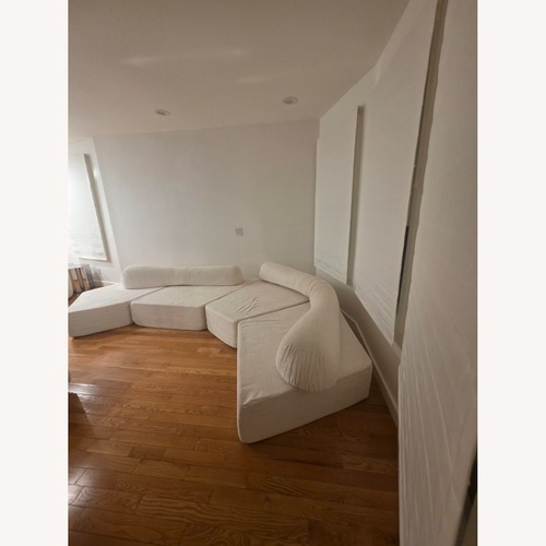 Used Natural Fabric 3+ Piece Sectional for sale on AptDeco