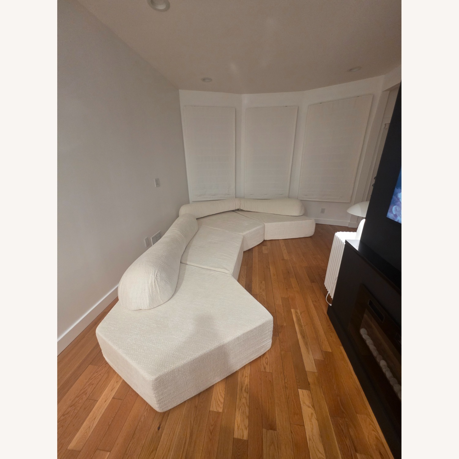 Natural Fabric 3+ Piece Sectional - image-1