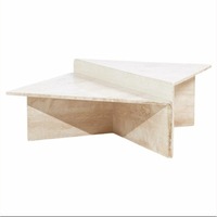 Vintage/Antique White Stone Coffee Table