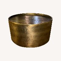 Target Hammered Drum Coffee Table