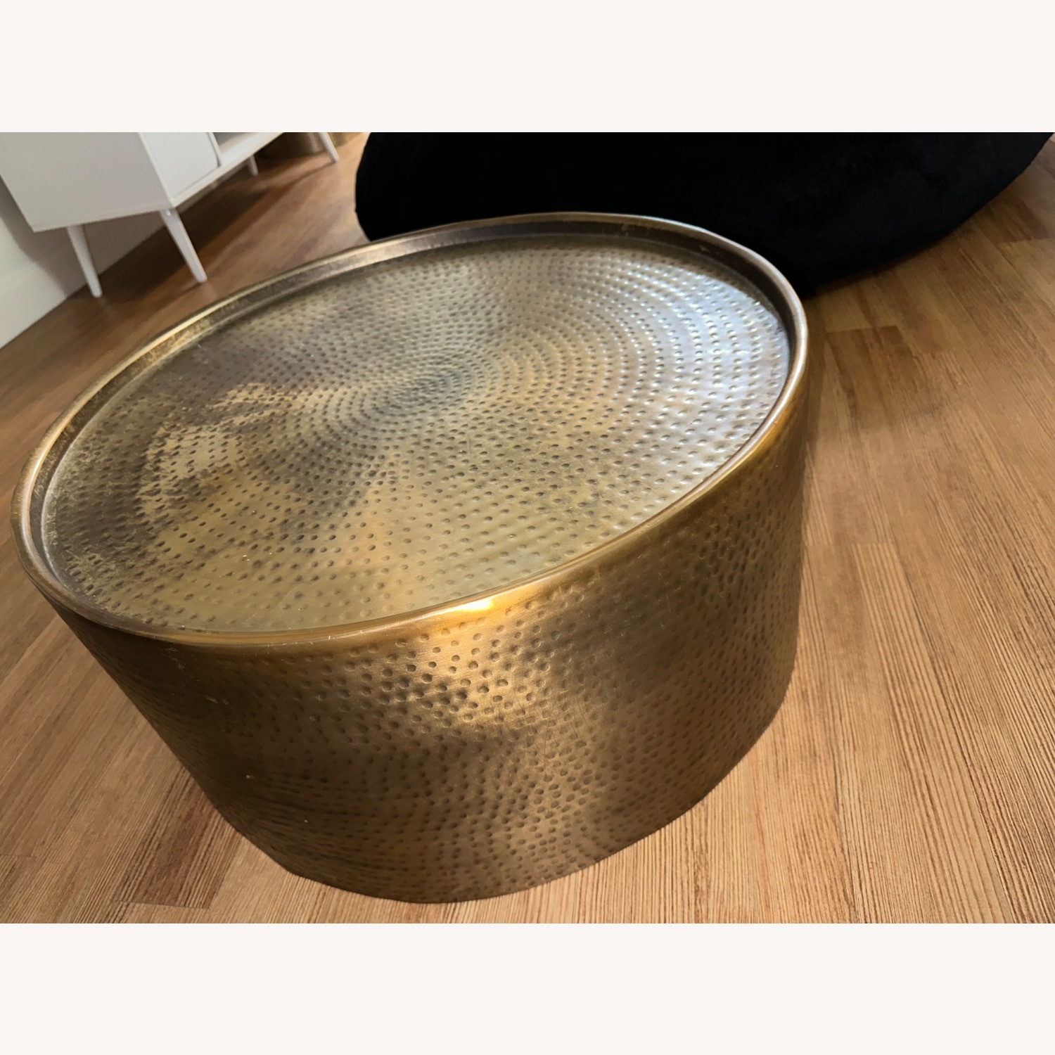 Target Hammered Drum Coffee Table - image-4
