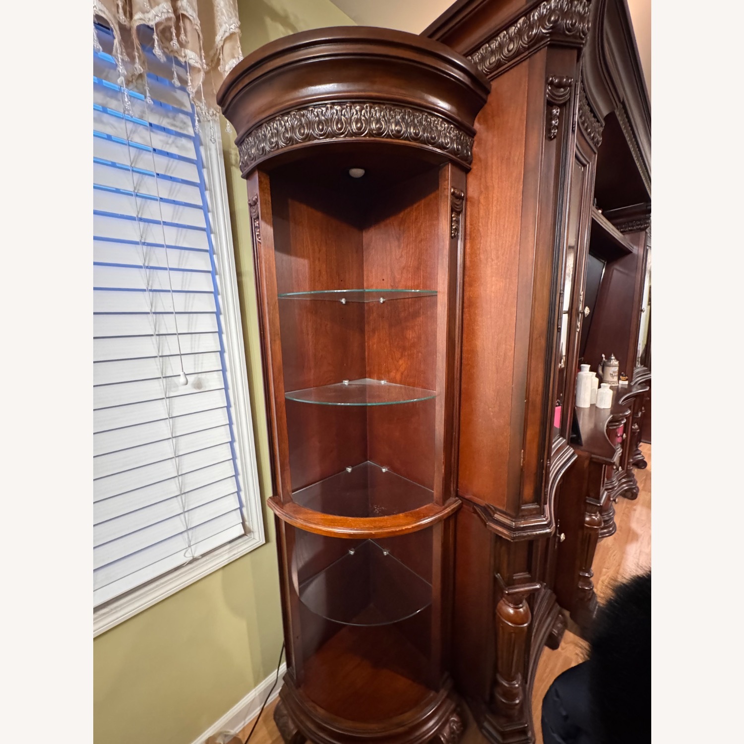 Cherry Hardwood Media Console - image-2