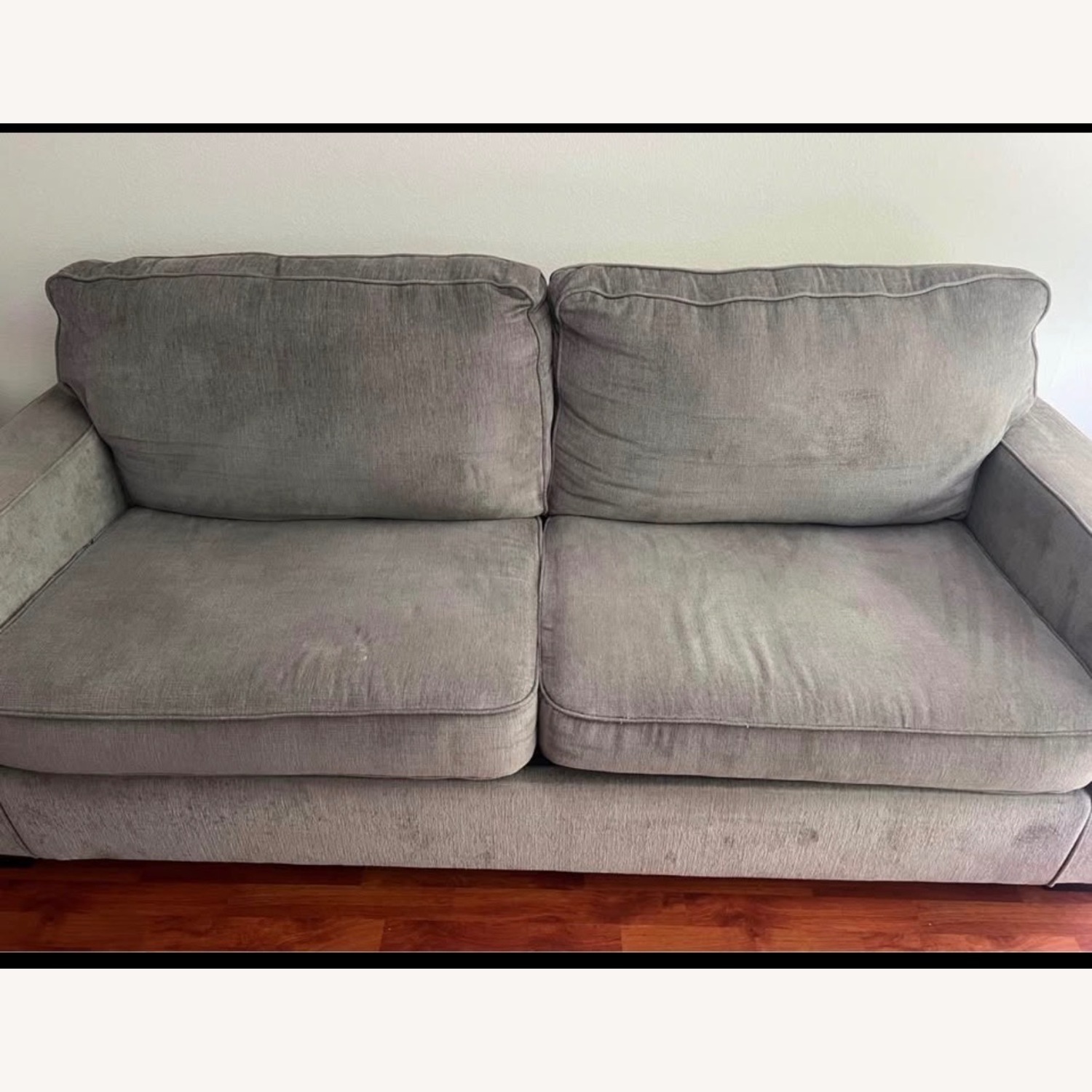 Ashley Furniture Light Gray Sleeper Sofa - image-4