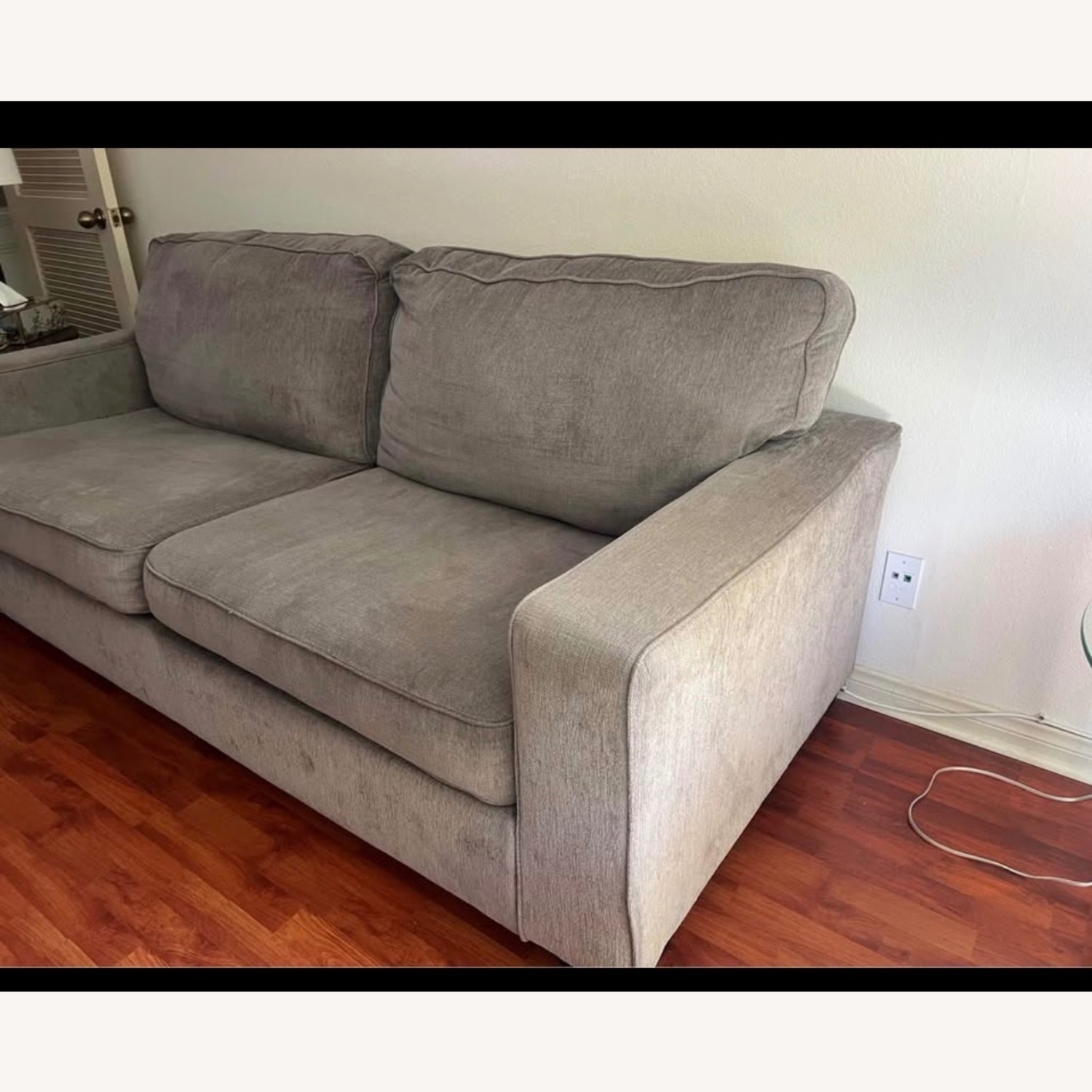 Ashley Furniture Light Gray Sleeper Sofa - image-2