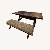 Extendable Dining Table with Benches