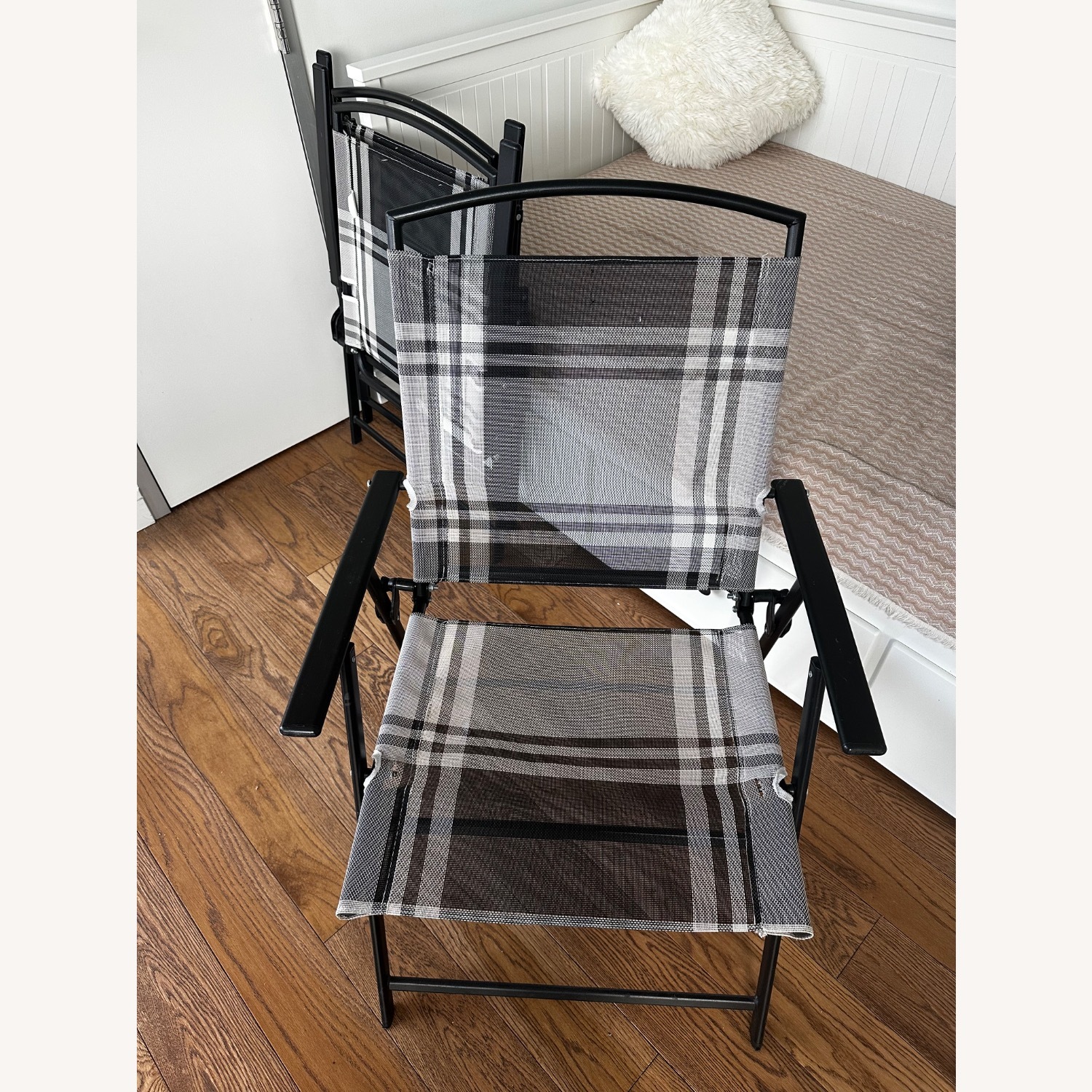 Extendable Dining Table with Benches - image-5