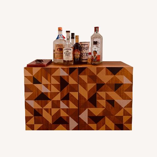 Used CB2 Triad Cabinet Bar for sale on AptDeco