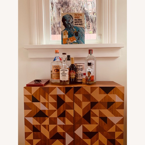 Used CB2 Triad Cabinet Bar for sale on AptDeco