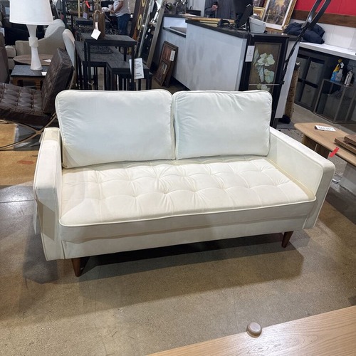 Used Modway Inc Valour Velvet Button Tufted Sofa for sale on AptDeco