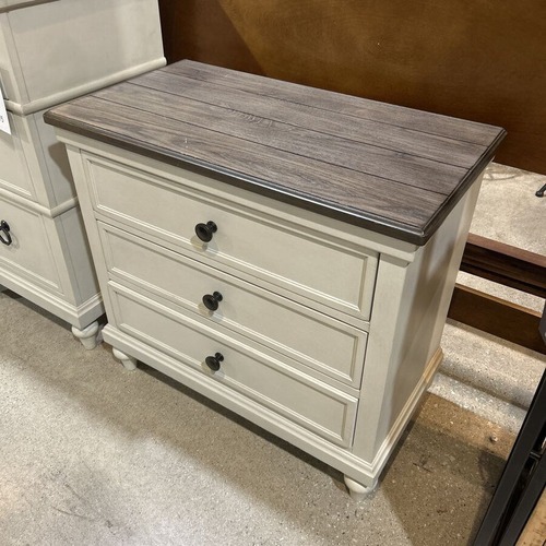 Used Legacy Classic Brookhaven 3-Drawer Nightstand for sale on AptDeco