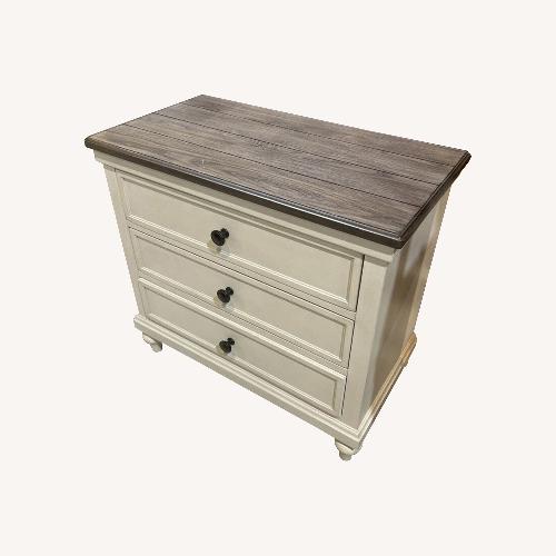 Used Legacy Classic Brookhaven 3-Drawer Nightstand for sale on AptDeco
