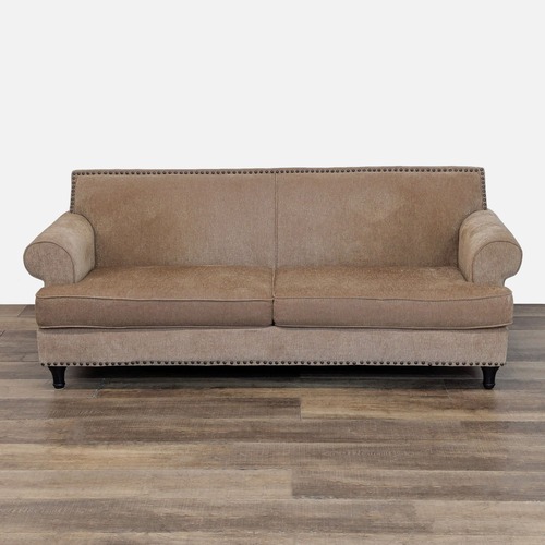 Used Pier1 Carmen Modern Chenille Sofa for sale on AptDeco