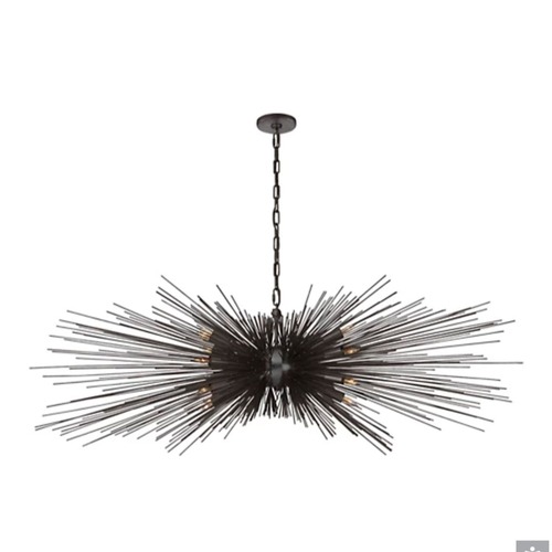 Used Visual Comfort Strada Large Linear Chandelier  for sale on AptDeco